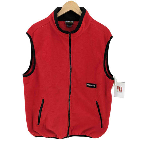 90S USA製 amazon フリースベスト メンズ import:L