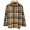 チャップスラルフローレン CHAPS RALPH LAUREN ハーフジップ チェック プルオーバー ボア フリース ジャケット メンズ import:M