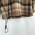 チャップスラルフローレン CHAPS RALPH LAUREN ハーフジップ チェック プルオーバー ボア フリース ジャケット メンズ import:M
