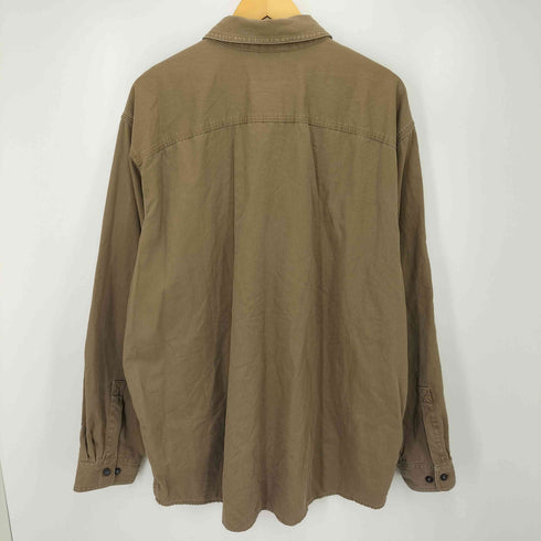 エルエルビーン L.L.Bean 裏地チェック フラップポケット ワーク ハリケーン シャツ メンズ import:XL