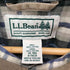 エルエルビーン L.L.Bean 裏地チェック フラップポケット ワーク ハリケーン シャツ メンズ import:XL
