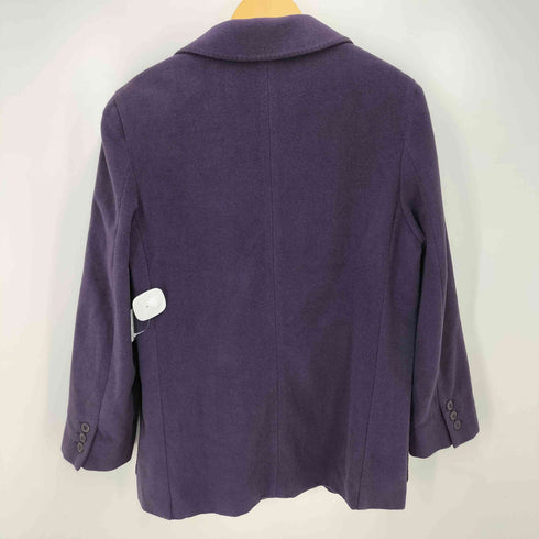 マックスマーラ MAX MARA 90S イタリア製 白タグ Angora rabbit アンゴラ ウール 1B テーラードジャケット レディース 42
