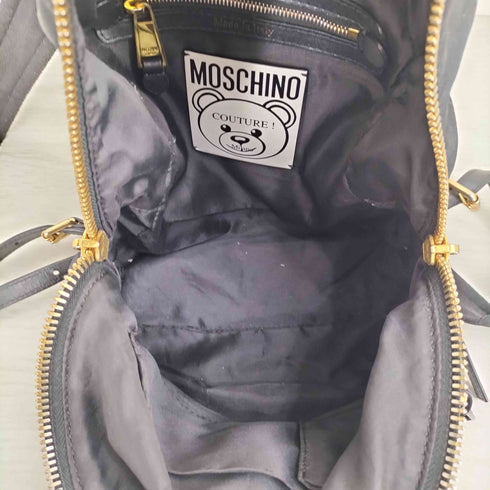 モスキーノ MOSCHINO テディベアプリント リュック レディース
