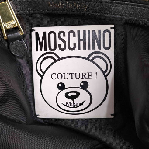 モスキーノ MOSCHINO テディベアプリント リュック レディース