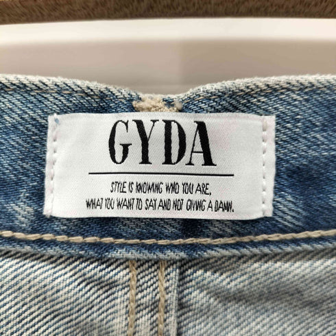 ジェイダ GYDA ×KODAKUMI サイドスタッズベルトデザインデニムパンツ レディース JPN:M