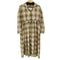 ソロヴ SOLOV OMBRE CHECK HOODIE DRESS レディース JPN:2
