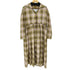 ソロヴ SOLOV OMBRE CHECK HOODIE DRESS レディース JPN:2