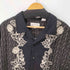 プロントウォモ PRONTO UOMO シルク100% S/S 総柄シャツ メンズ import:XL