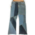 ギャップ Gap 00S パッチワークフレアデニムパンツ レディース 12