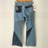 ギャップ Gap 00S パッチワークフレアデニムパンツ レディース 12
