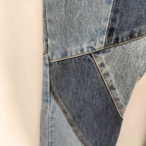 ギャップ Gap 00S パッチワークフレアデニムパンツ レディース 12