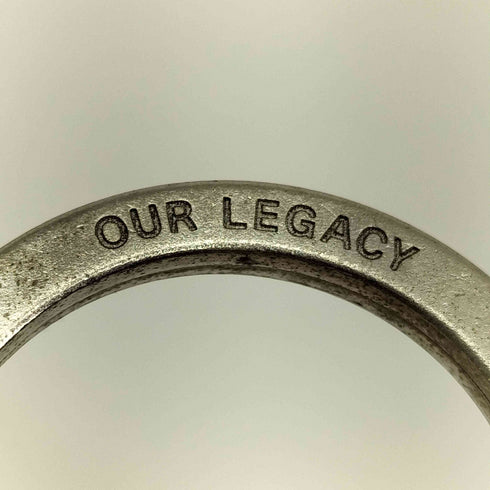 アワーレガシィー OUR LEGACY LADON レザー ネックレス メンズ