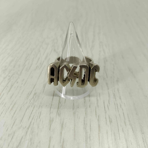 AC/DC バンドロゴデザインリング メンズ 24号