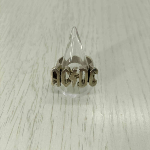 AC/DC バンドロゴデザインリング メンズ 24号