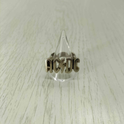 AC/DC バンドロゴデザインリング メンズ 23号