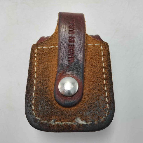 ジッポ ZIPPO USA製 LEATHER CASE レザー ケース メンズ