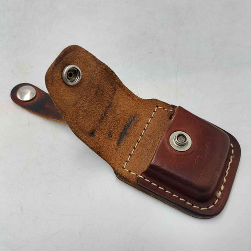 ジッポ ZIPPO USA製 LEATHER CASE レザー ケース メンズ
