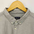 パタゴニア patagonia ボーダー柄 ボタンダウン ショートスリーブシャツ メンズ import:XL