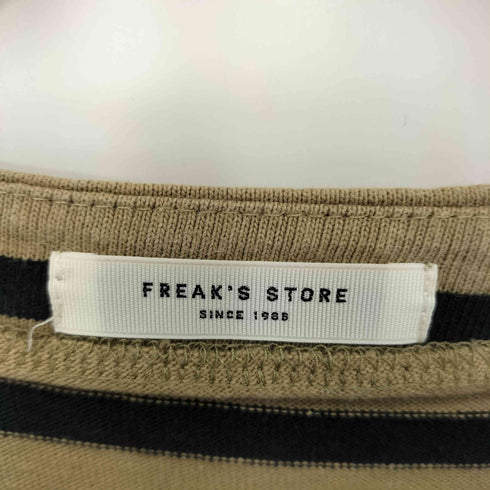 フリークスストア FREAKS STORE 22SS ボーダー ボートネック S/S ワンピース レディース FREE
