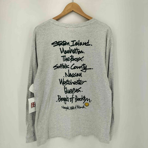 チラックス chillax スマイリーバックデザインロングスリーブTシャツ メンズ FREE