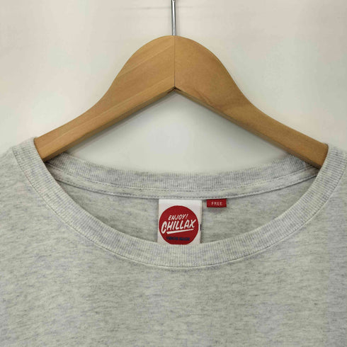 チラックス chillax スマイリーバックデザインロングスリーブTシャツ メンズ FREE