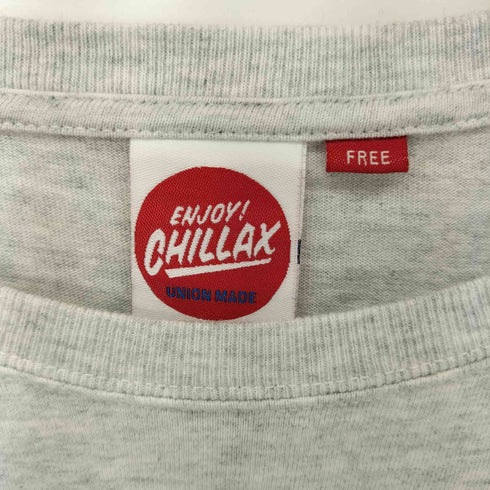 チラックス chillax スマイリーバックデザインロングスリーブTシャツ メンズ FREE