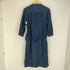 ギャップデニム GAP DENIM ベルテッド ノーカラーデニムシャツ ワンピース レディース JPN:S