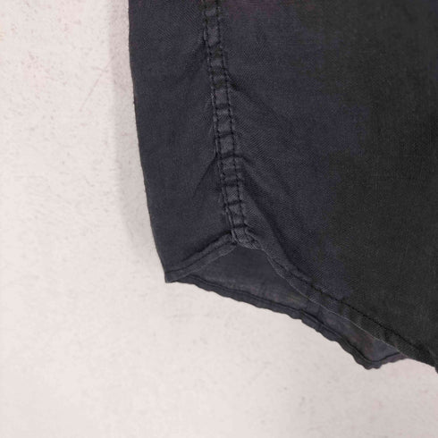 エルメネジルドゼニア Ermenegildo Zegna イタリア製 リネン レギュラーカラーシャツ メンズ S
