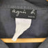 アニエスベー agnes b. PARIS L/S オープンカラーシャツ レディース