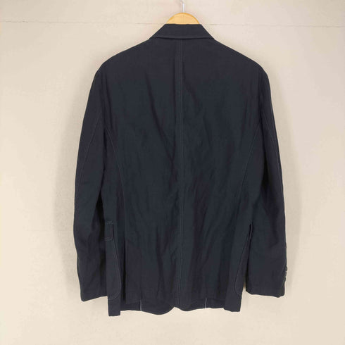 ランバンコレクション LANVIN COLLECTION リネン混 2B テーラードジャケット メンズ JPN:48