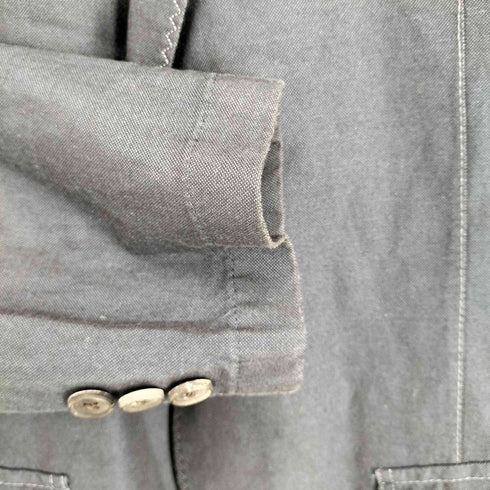ランバンコレクション LANVIN COLLECTION リネン混 2B テーラードジャケット メンズ JPN:48