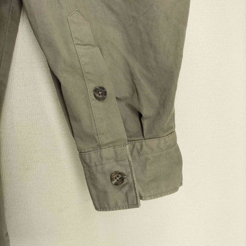 ザラ ZARA RELAXED FIT 長袖シャツジャケット メンズ import:M