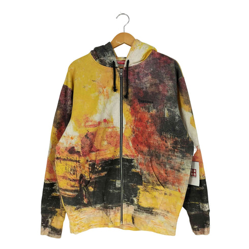 シュプリーム Supreme Fire Zip Up Hooded Sweatshirt ファイア ジップ アップ フーディー メンズ import:M