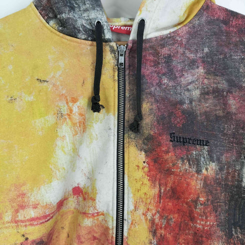 シュプリーム Supreme Fire Zip Up Hooded Sweatshirt ファイア ジップ アップ フーディー メンズ import:M