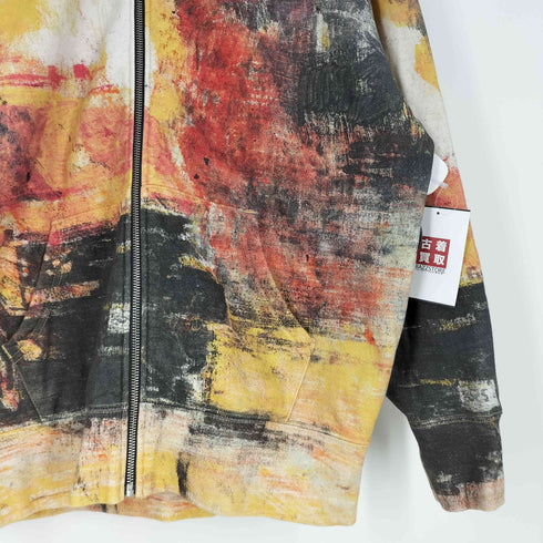 シュプリーム Supreme Fire Zip Up Hooded Sweatshirt ファイア ジップ アップ フーディー メンズ import:M