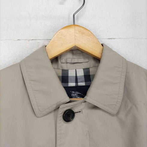 バーバリーロンドン BURBERRY LONDON 裏地ノバチェック ショートステンカラーコート メンズ