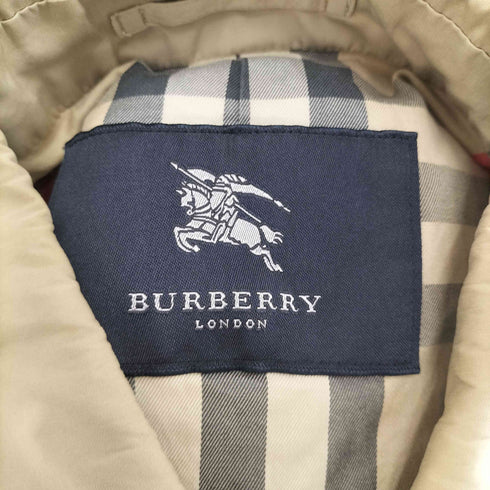 バーバリーロンドン BURBERRY LONDON 裏地ノバチェック ショートステンカラーコート メンズ