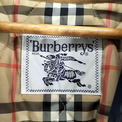 バーバリーズ BURBERRYS 裏地ノバチェックライナー ジップアップ中綿 ジャケット メンズ