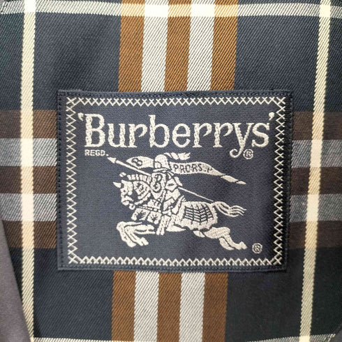 バーバリーズ BURBERRYS 裏地ノバチェック ステンカラーコート メンズ