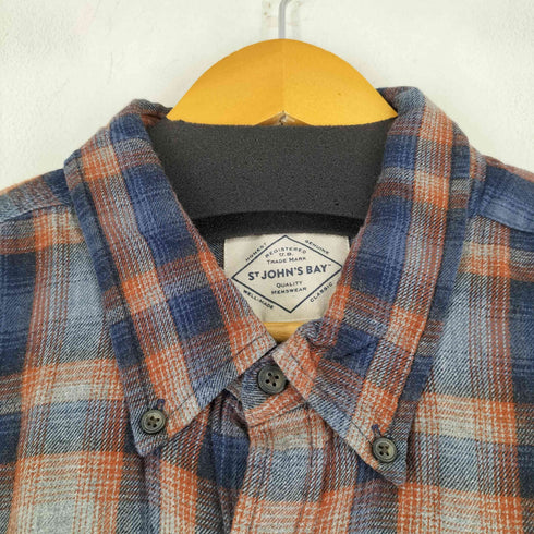 セントジョンズベイ STJOHNS BAY L/S BDチェックシャツ メンズ import:XXL