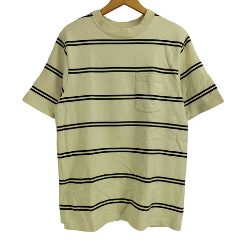 D.C.WHITE 10G Plain-Stitch Border T-Shirts メンズ M