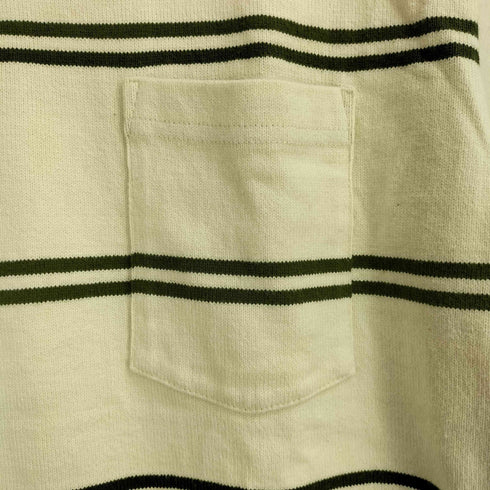D.C.WHITE 10G Plain-Stitch Border T-Shirts メンズ M