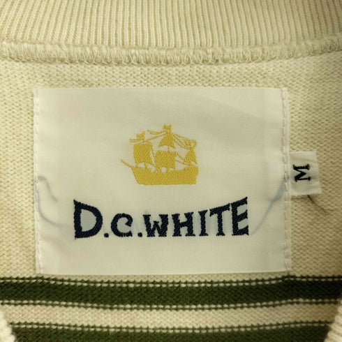 D.C.WHITE 10G Plain-Stitch Border T-Shirts メンズ M