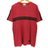 アディダス adidas デサント製 3ライン クルーネックTシャツ メンズ import:L