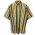 EXAMPLE BY MISSONI イタリア製 ストライプ ボタンダウン 半袖シャツ メンズ 41