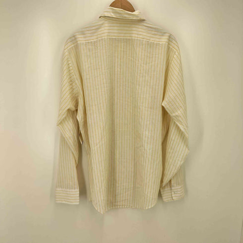 USA製 ロングカラー ストライプ L/S シャツ メンズ