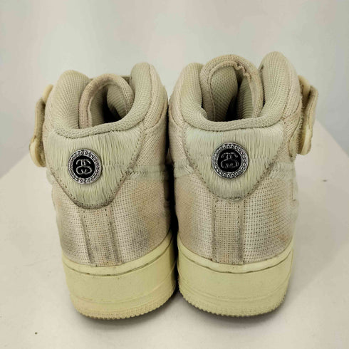 ステューシー Stussy Air Force 1 Mid Fossil Stone レディース JPN:24