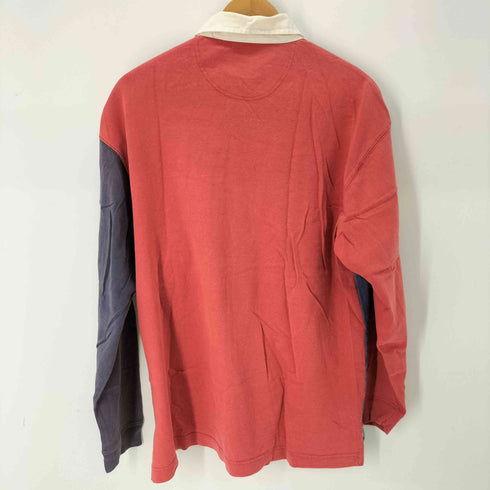ギャップ Gap 90S OLD マルチカラー L/S ポロシャツ メンズ import:M