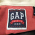 ギャップ Gap 90S OLD マルチカラー L/S ポロシャツ メンズ import:M