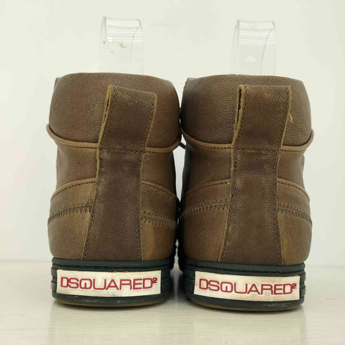 ディースクエアード DSQUARED2 レザー ハイカットスニーカー メンズ EUR:39.5